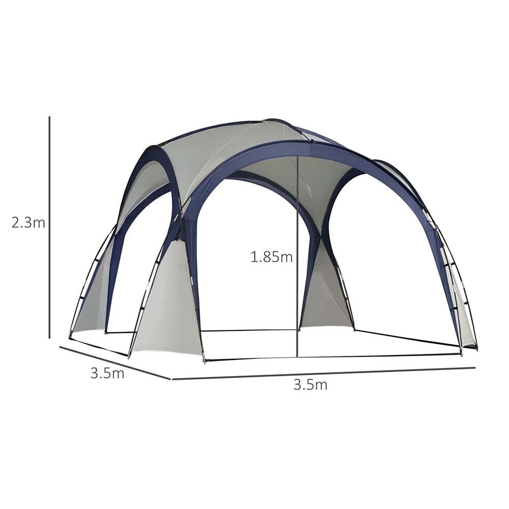 Dome Event Shelter Gazebo Waterproof Party Tent For Outdoor Garden Camping