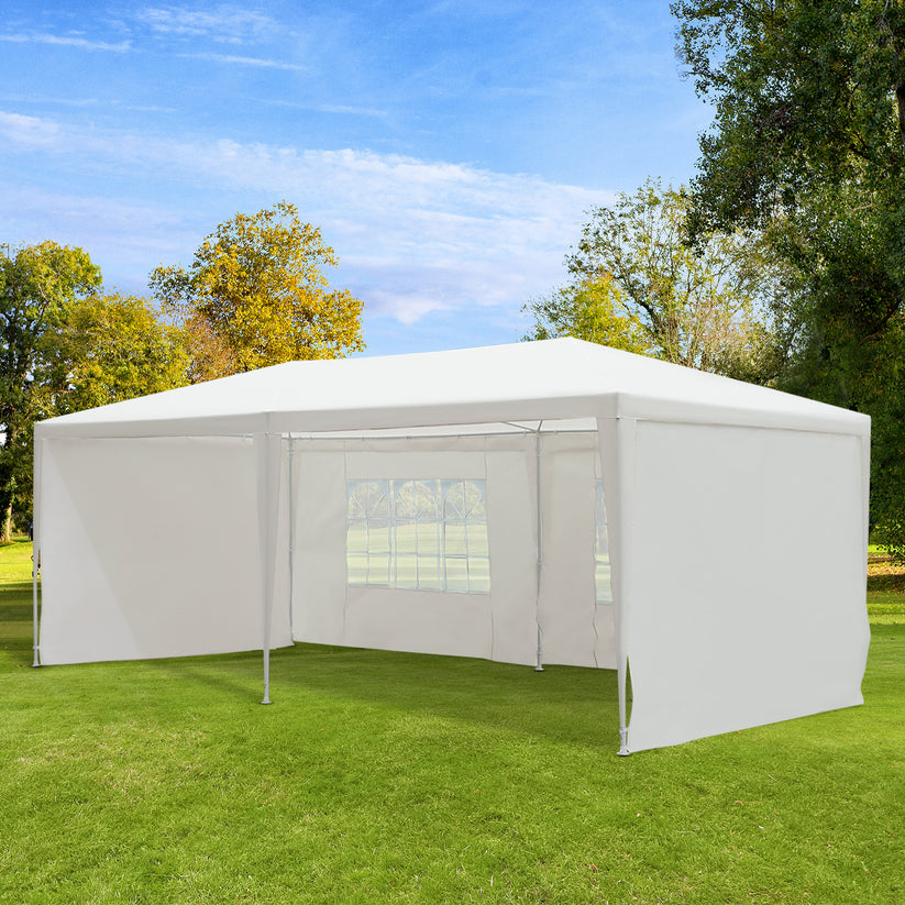 Premium Grey 3M x 6M Luxury Gazebo