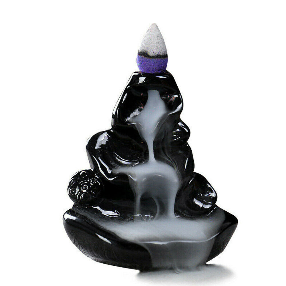 Ceramic Backflow Incense Holder-2 options