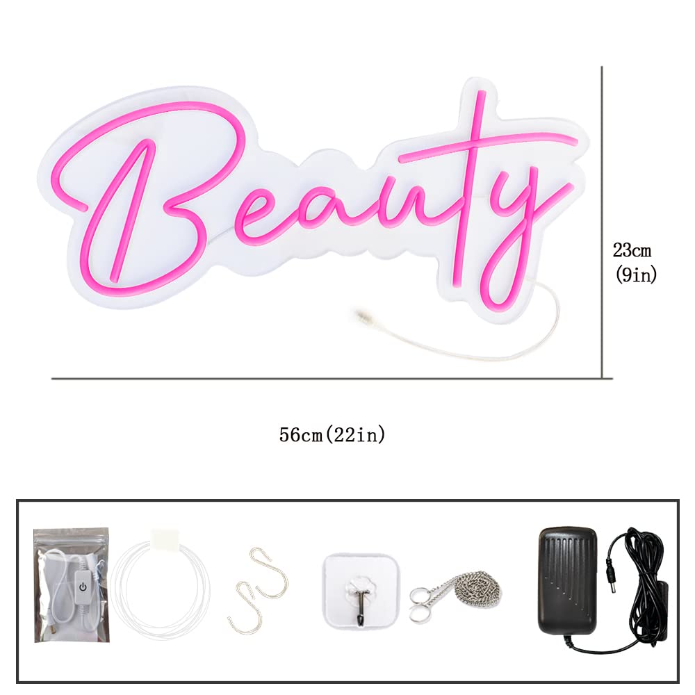 Beauty Neon Sign Business Logo Sign for Beauty Shop Salon