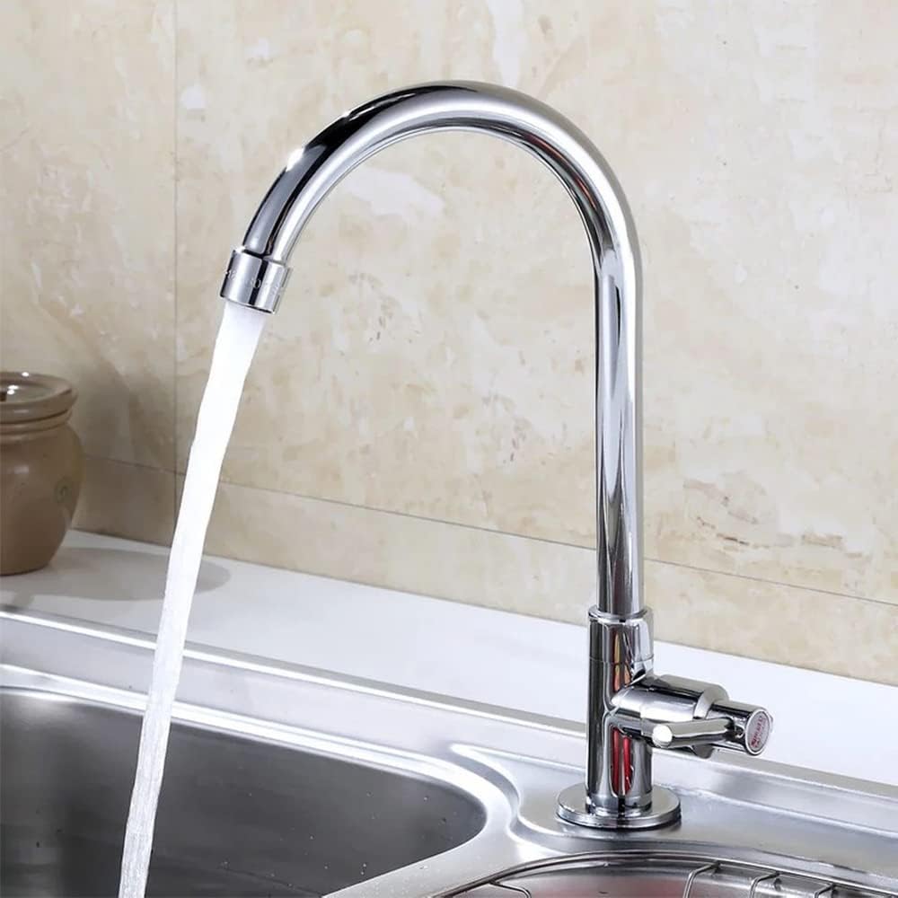 360 Degree Swivel Faucet, Kitchen Sink Taps(No Hot Water)