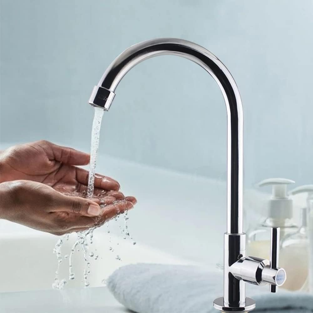 360 Degree Swivel Faucet, Kitchen Sink Taps(No Hot Water)