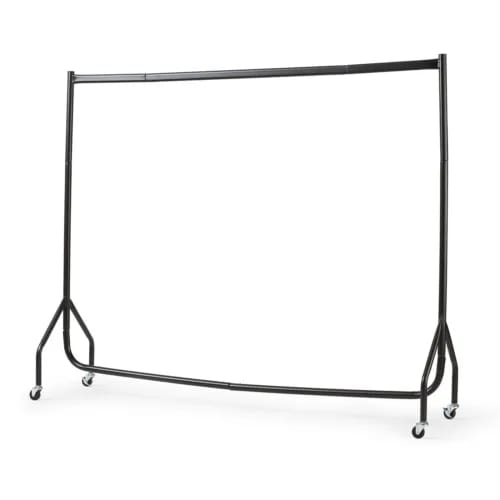 6ft Heavy Duty Clothes Rail Home Shop Garment Hanging Display Stand Rack