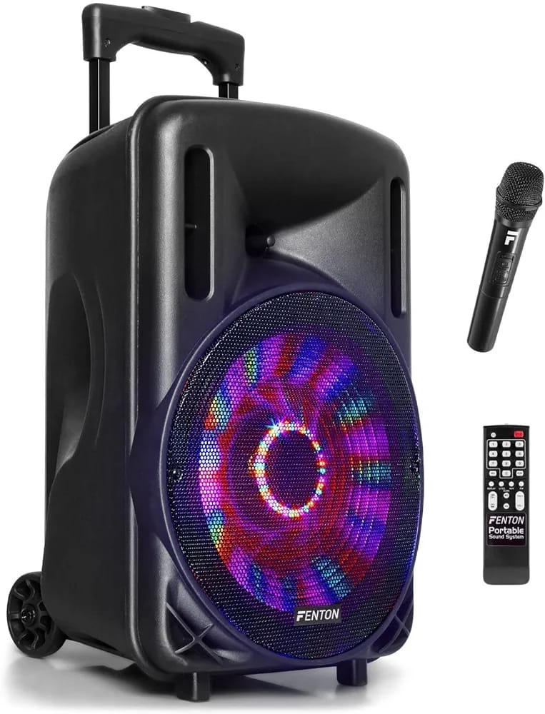 Portable Battery Powered Music System DJ Speaker 10