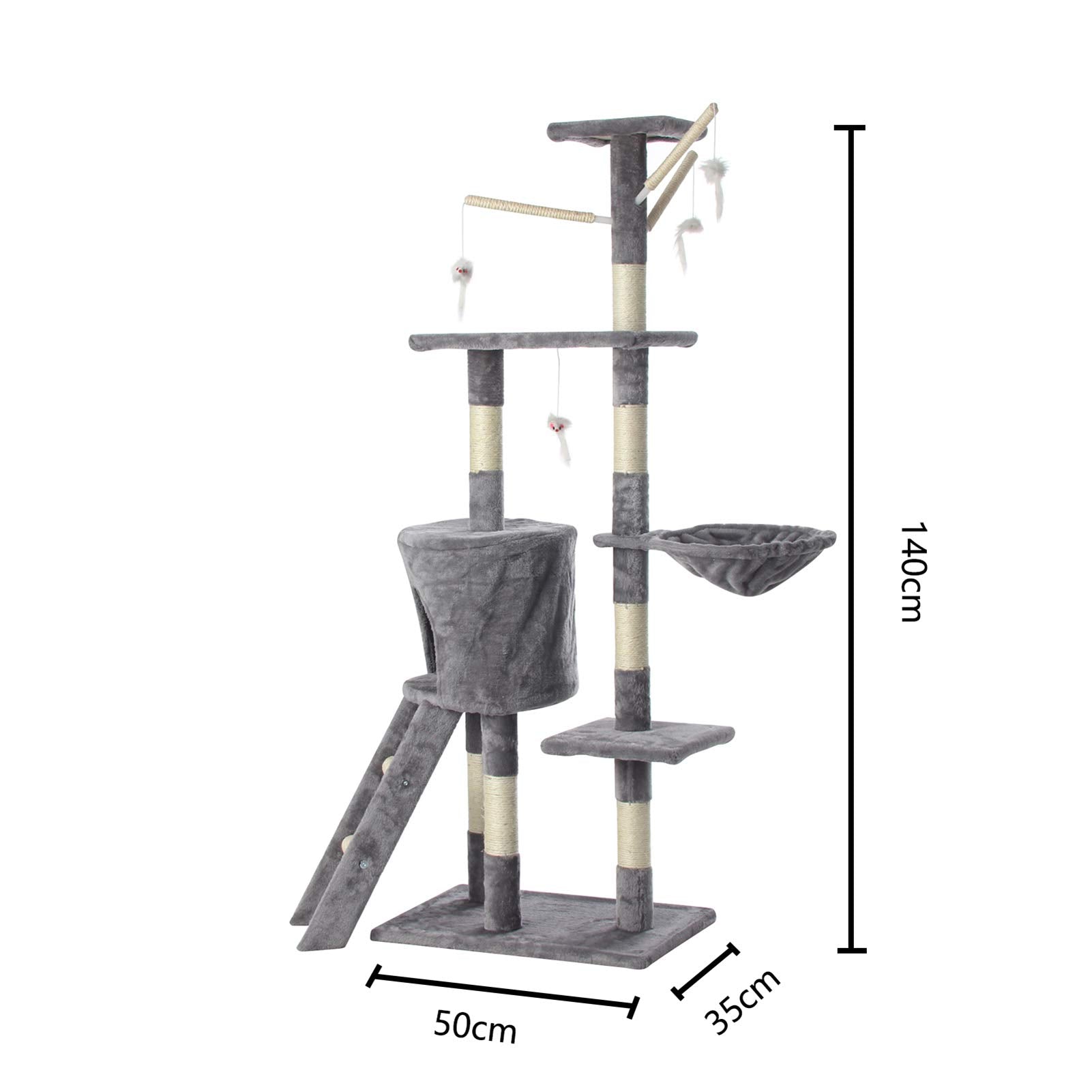 Cat Kitten Pet Tree Tower Scratcher