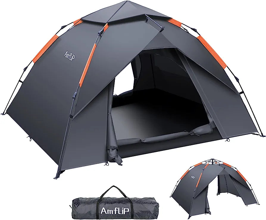 Camping Tent Automatic 3 Man Person Instant Tent Pop Up