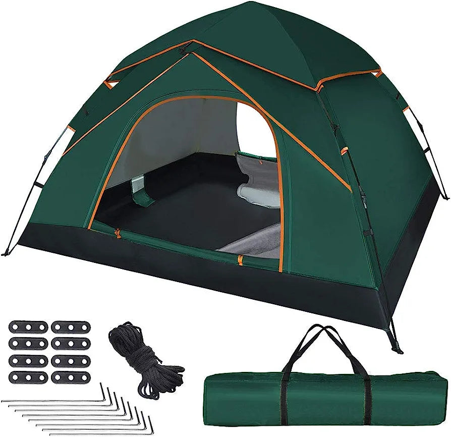 Automatic Pop Up Tent for 3-4 
Waterproof & UV Protection