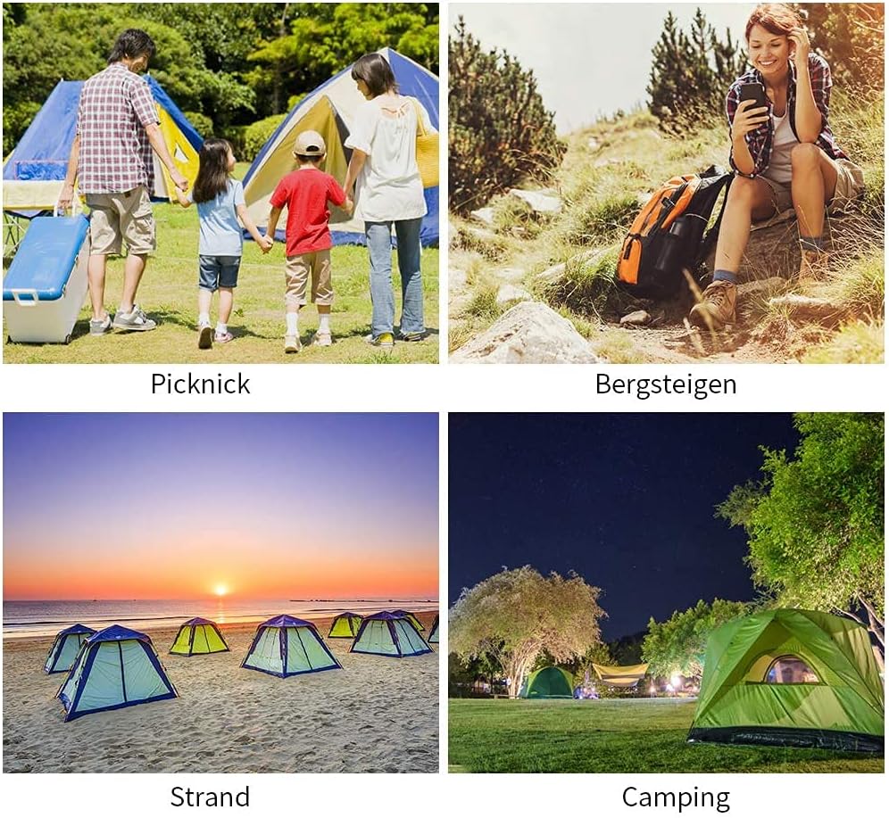 Automatic Pop Up Tent for 3-4 
Waterproof & UV Protection