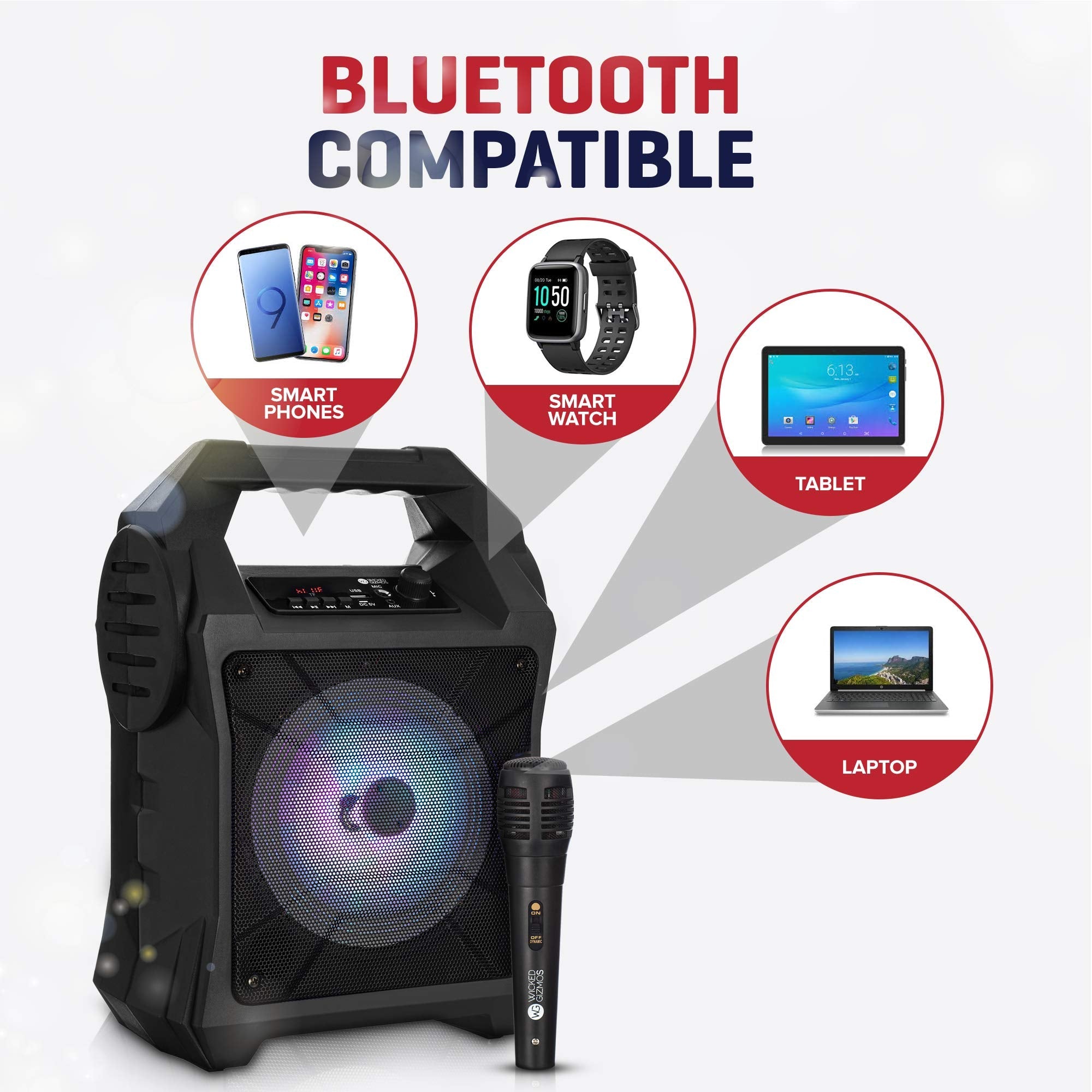 Portable Bluetooth Karaoke Machine