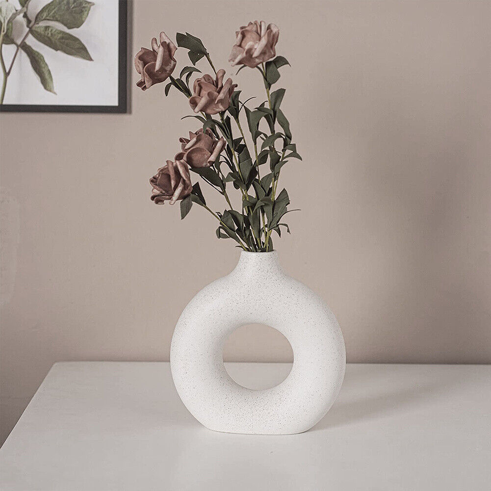 Ceramic Donut Vase