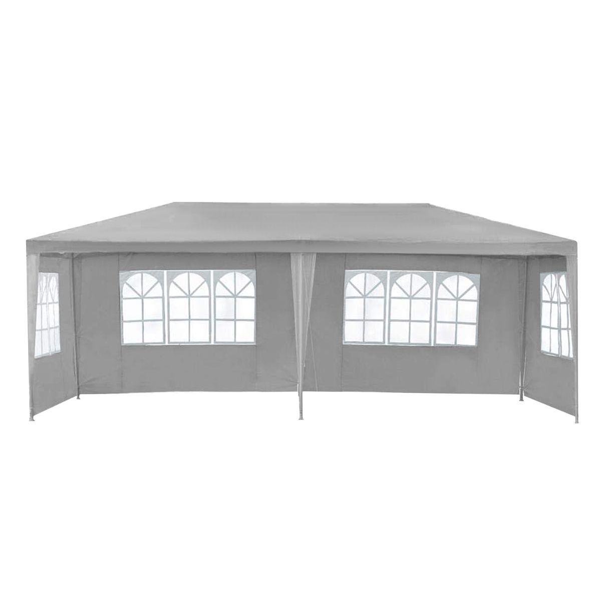 Premium Grey 3M x 6M Luxury Gazebo