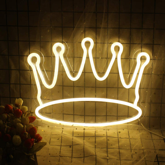 Neon Crown Led Light