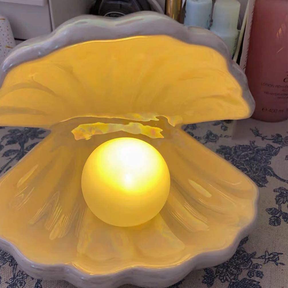 Shell Pearl Design Night Light