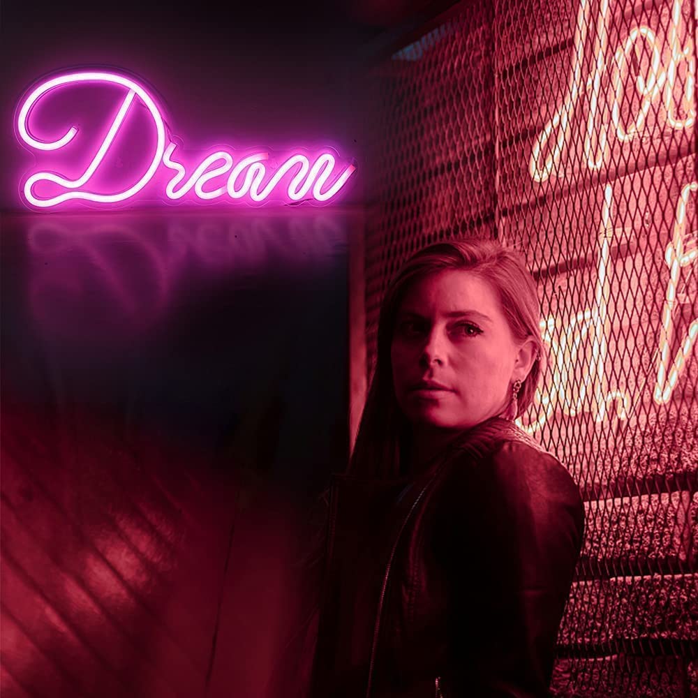 Neon Dream Led Sign Pink