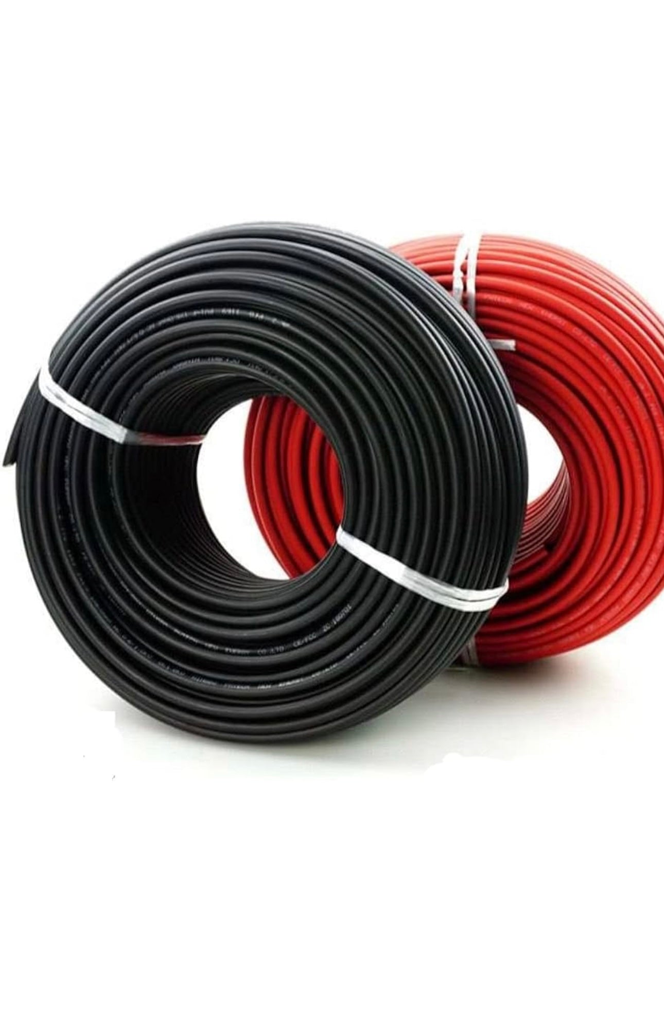 Solar Panel PV Cable DC Rated Black 4mm²/6mm² - Quality Wire by LukAro (3meters, 4mm²)