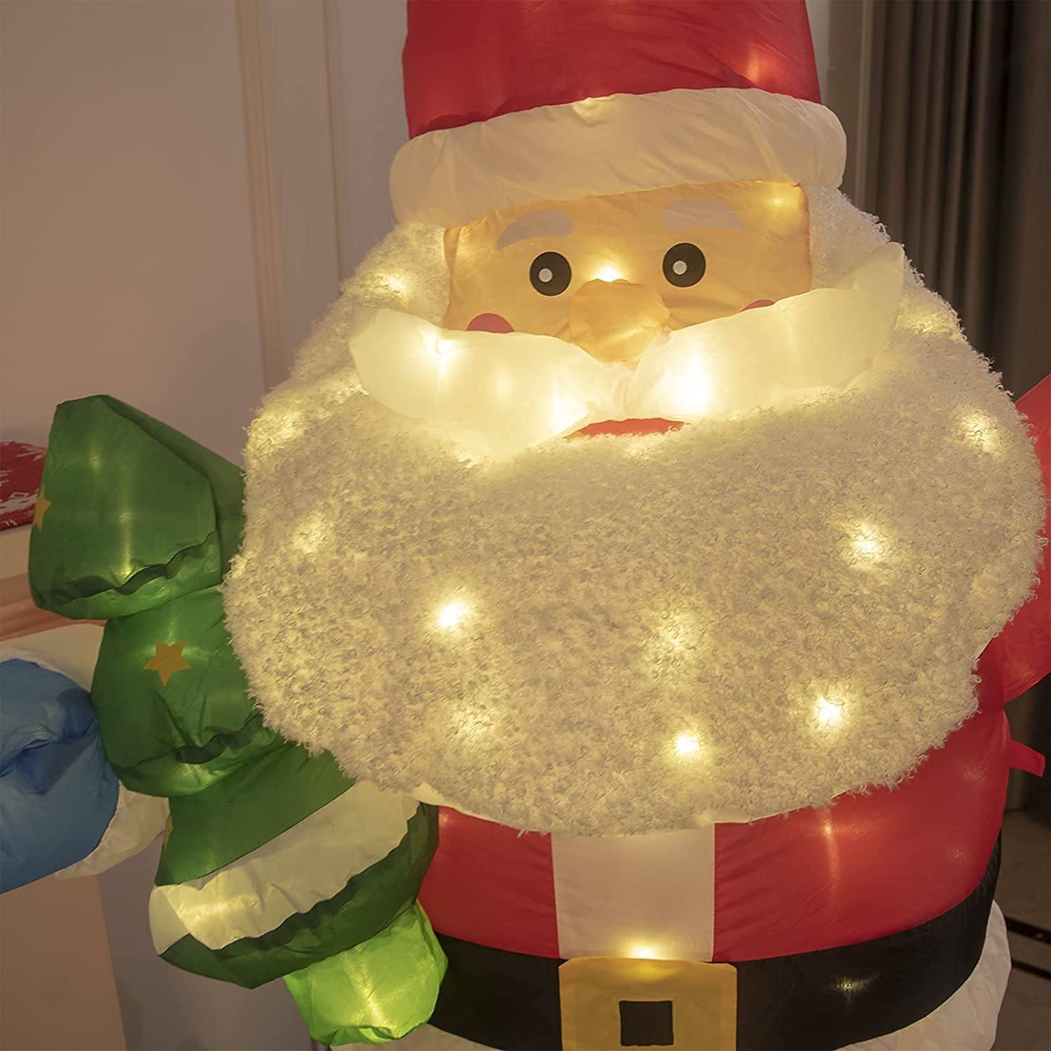 5.5FT Light up Inflatable Christmas Santa Claus