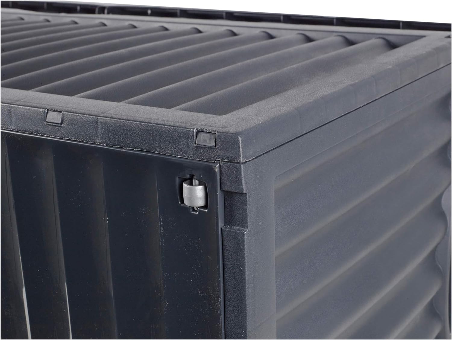 350 Litre Outdoor Storage Box Garden Patio Plastic Chest Lid Container Multibox