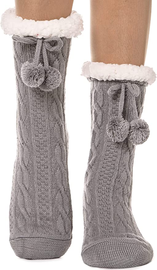 Anti Slip Slipper Fluffy Socks