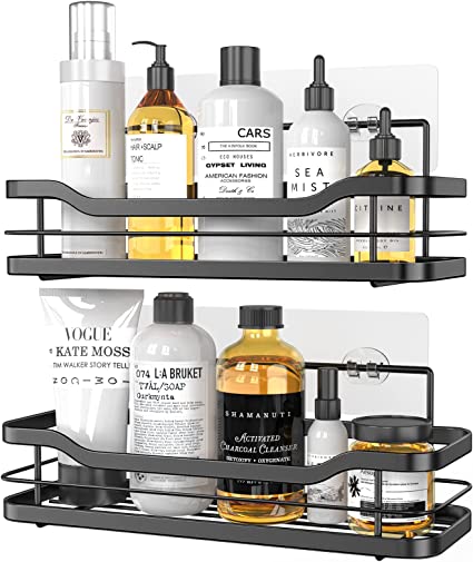 Shower Caddy Black, Shower Shelf