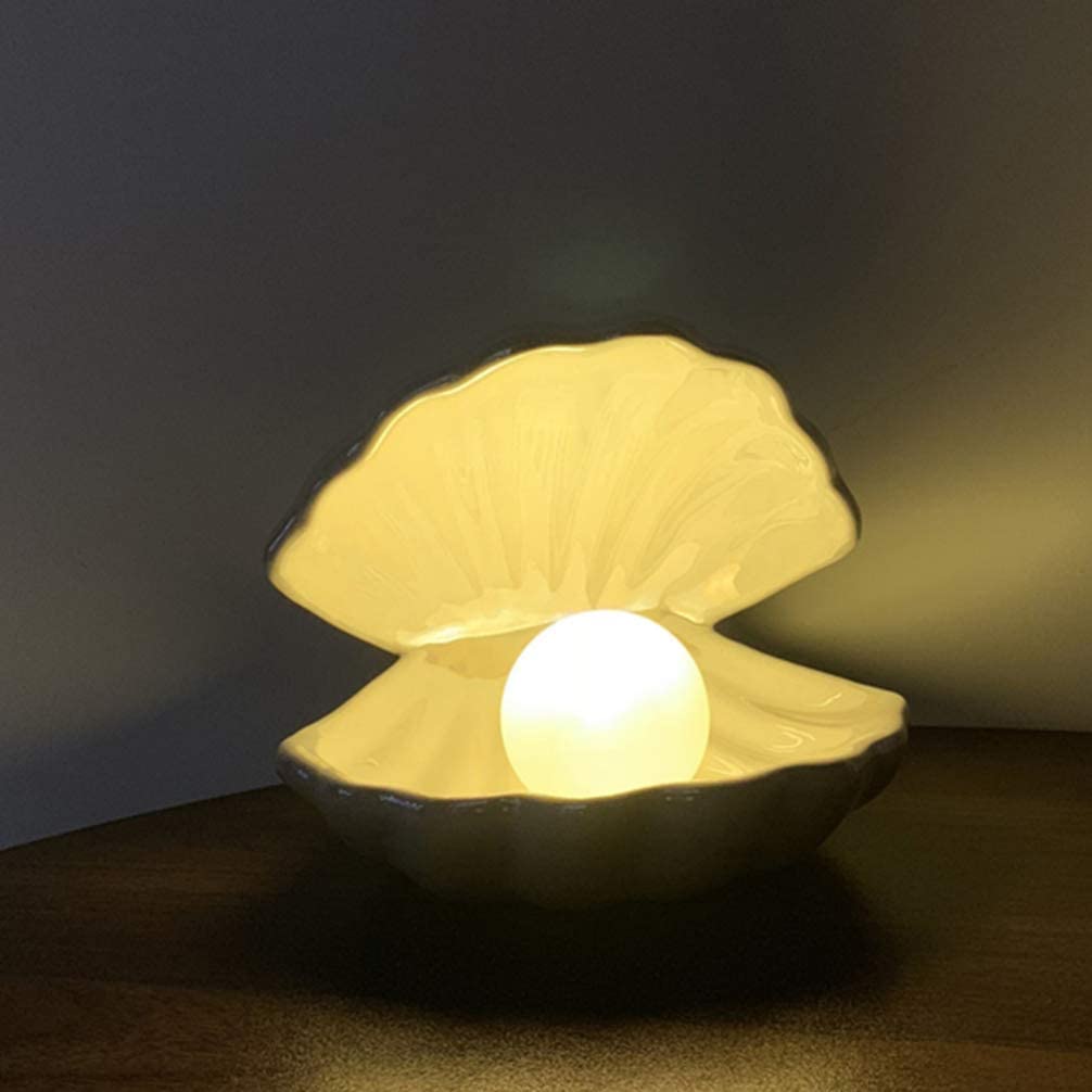 Shell Pearl Design Night Light