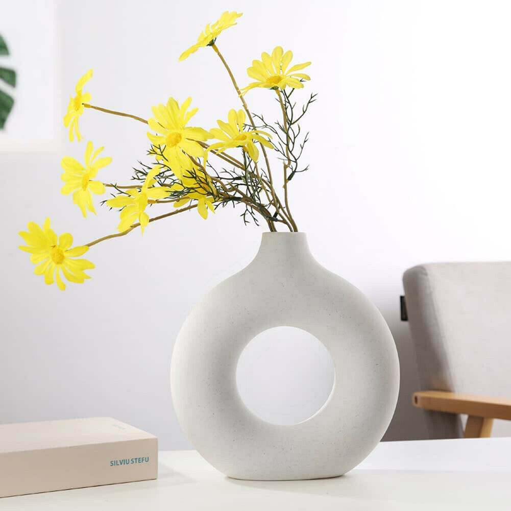 Ceramic Donut Vase