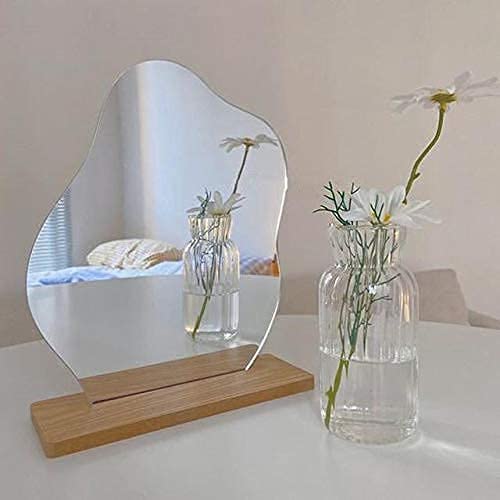 Acrylic Makeup Mirror Frameless Decorative Vanity Table Mirror