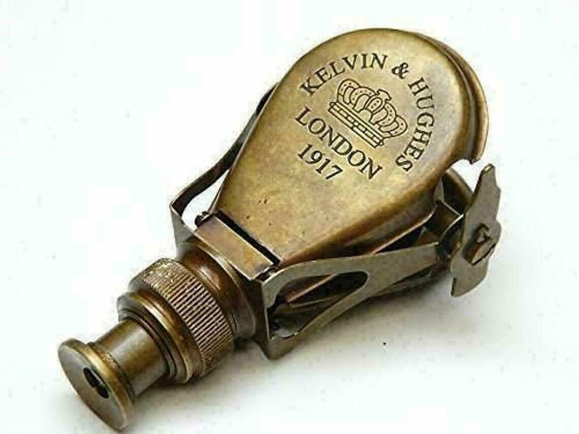 Monocular Nautical Antique Brass Binocular Telescope