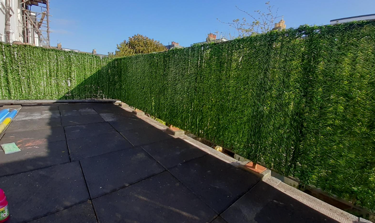 Artificial Conifer Garden Fence/Wall Privacy Screening Hedge 1m x 3m