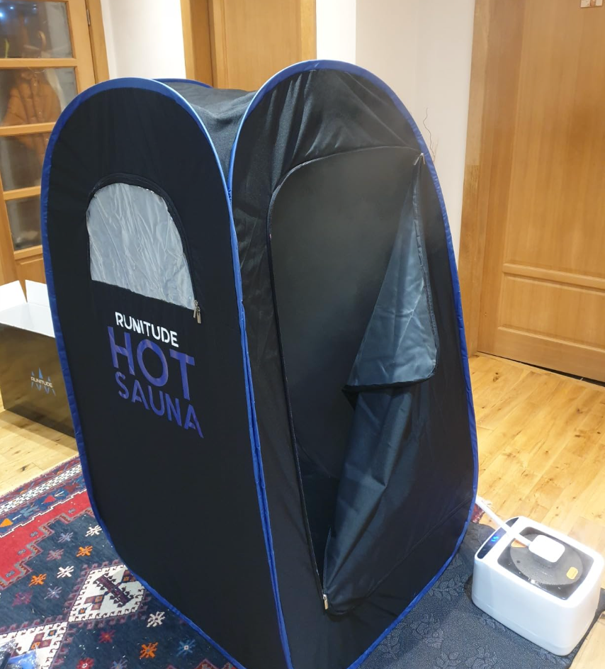 Brand New Portable Saunas Steam Tent | Full Size Home Personal Sauna Steam Detox Room | Infrared Touchscreen 1000W 2.6 Litre Generator | Including Chair & 2X Protective Floor Mats