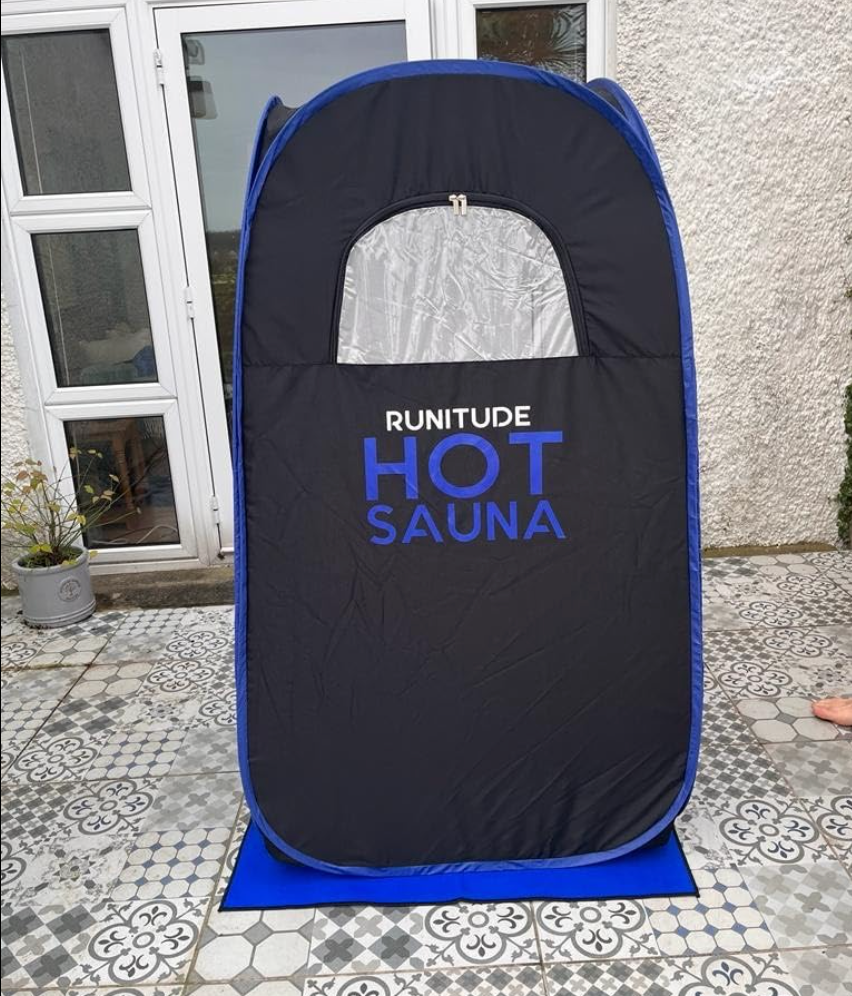 Brand New Portable Saunas Steam Tent | Full Size Home Personal Sauna Steam Detox Room | Infrared Touchscreen 1000W 2.6 Litre Generator | Including Chair & 2X Protective Floor Mats