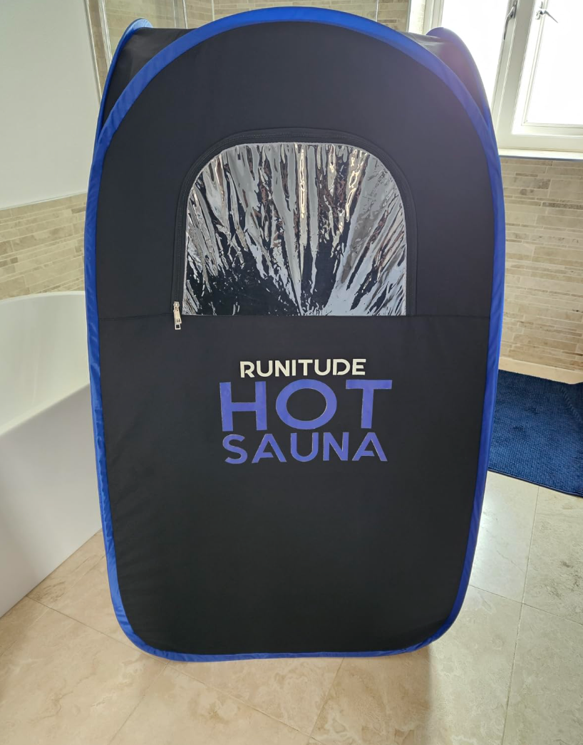 Brand New Portable Saunas Steam Tent | Full Size Home Personal Sauna Steam Detox Room | Infrared Touchscreen 1000W 2.6 Litre Generator | Including Chair & 2X Protective Floor Mats