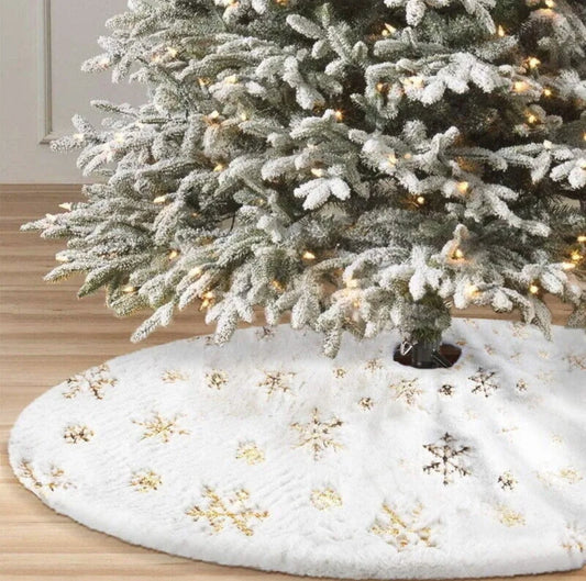 White Christmas Tree Skirt