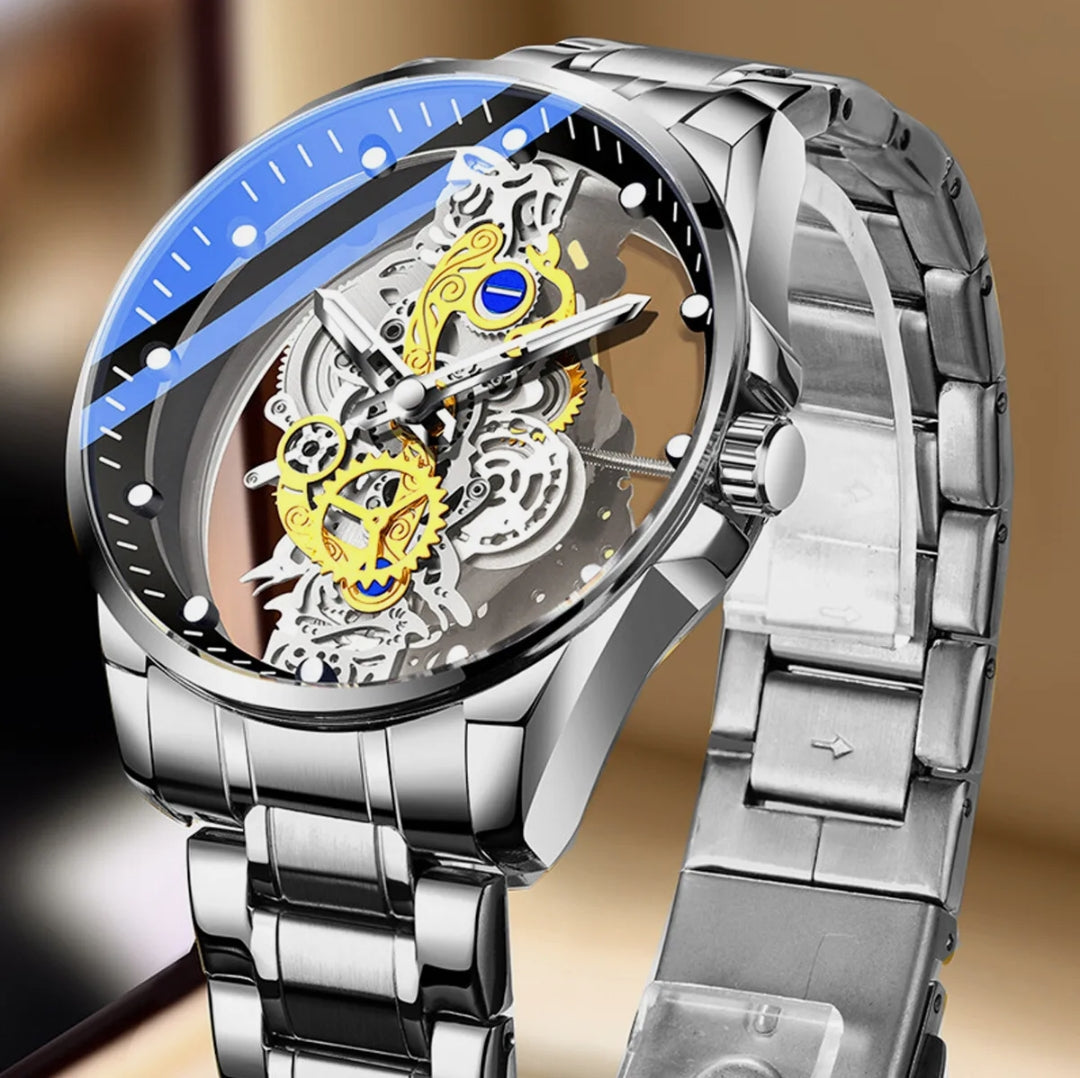 Skeleton Mechanical Wrist Watches