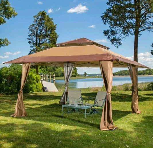 Royal 4x4m Pop-up Gazebo Outdoor Patio Canopy Tent