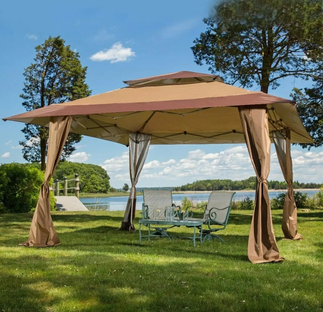 Royal 4x4m Pop-up Gazebo Outdoor Patio Canopy Tent