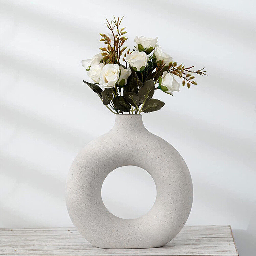 Ceramic Donut Vase