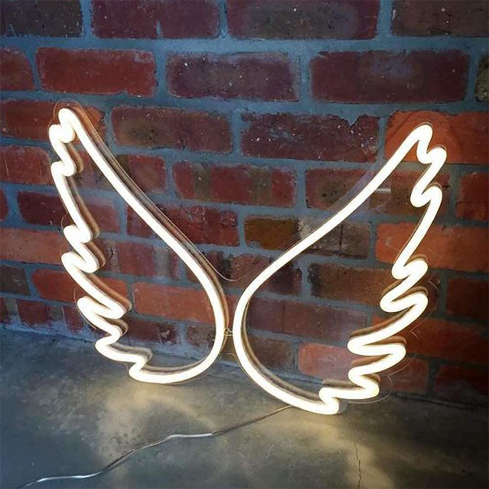 Neon Wings Sign