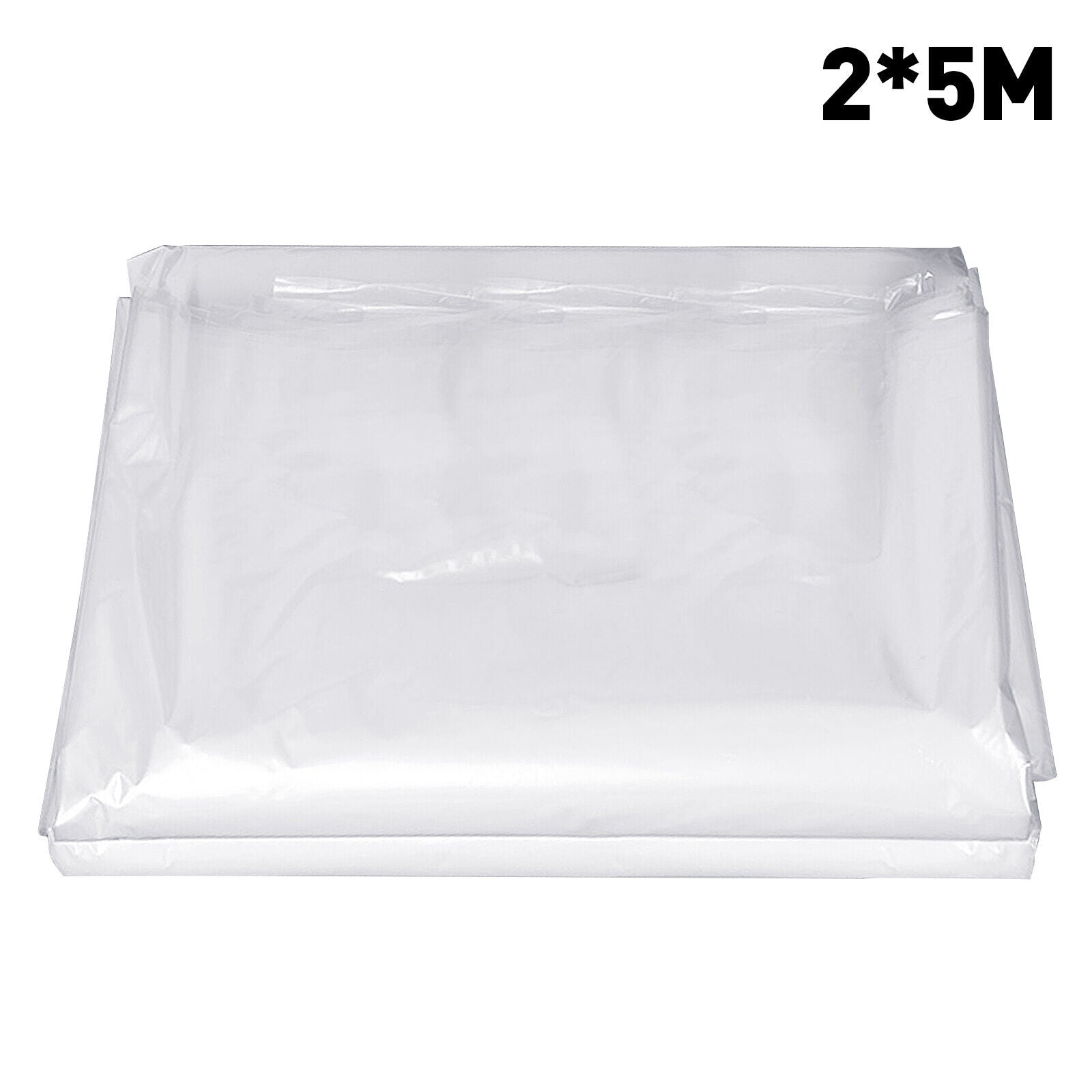 2m*5m Greenhouse PE Plastic Sheeting, Thick Garden Grow Cover Greenhouse Film