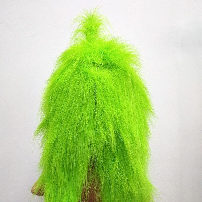 The Grinch Latex Mask Adults Costume Cosplay Christmas Fancy Dress Outfits