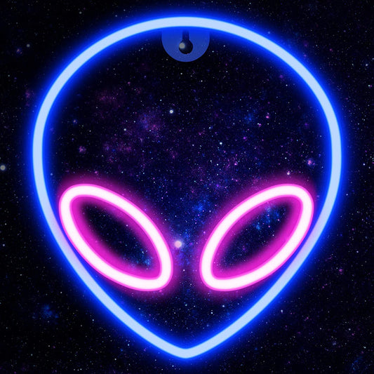 Neon Alien Sign