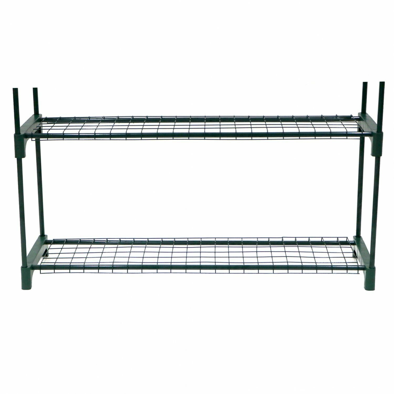 Double Pack Flower Staging Display Greenhouse Racking Shelving