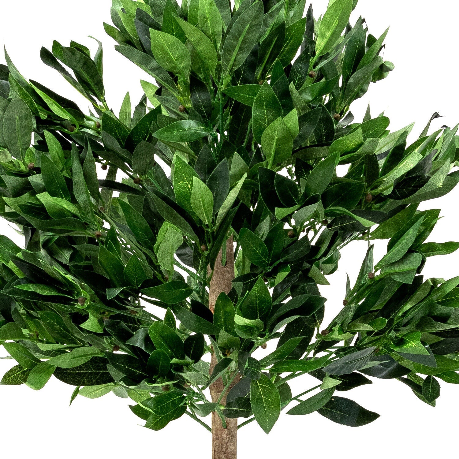 Woodside Artificial Topiary Bay Leaf Tree 4ft Indoor Outdoor Plant (pack of 2)