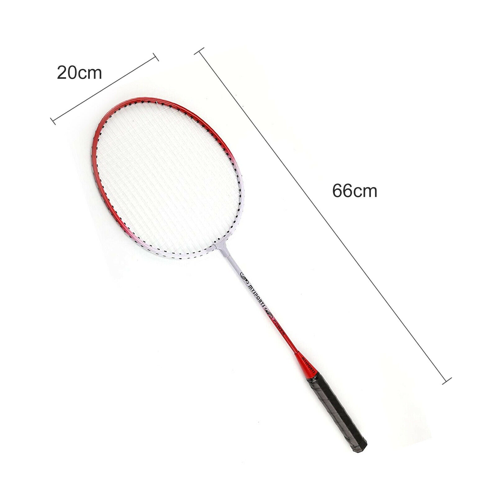 Professional Badminton Set 4 Player Racket Shuttlecock Poles Net Bag Garden Game