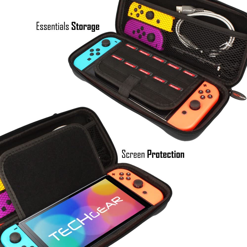 Nintendo Switch Case, Hard Protective Carry Travel & Storage Case Cover