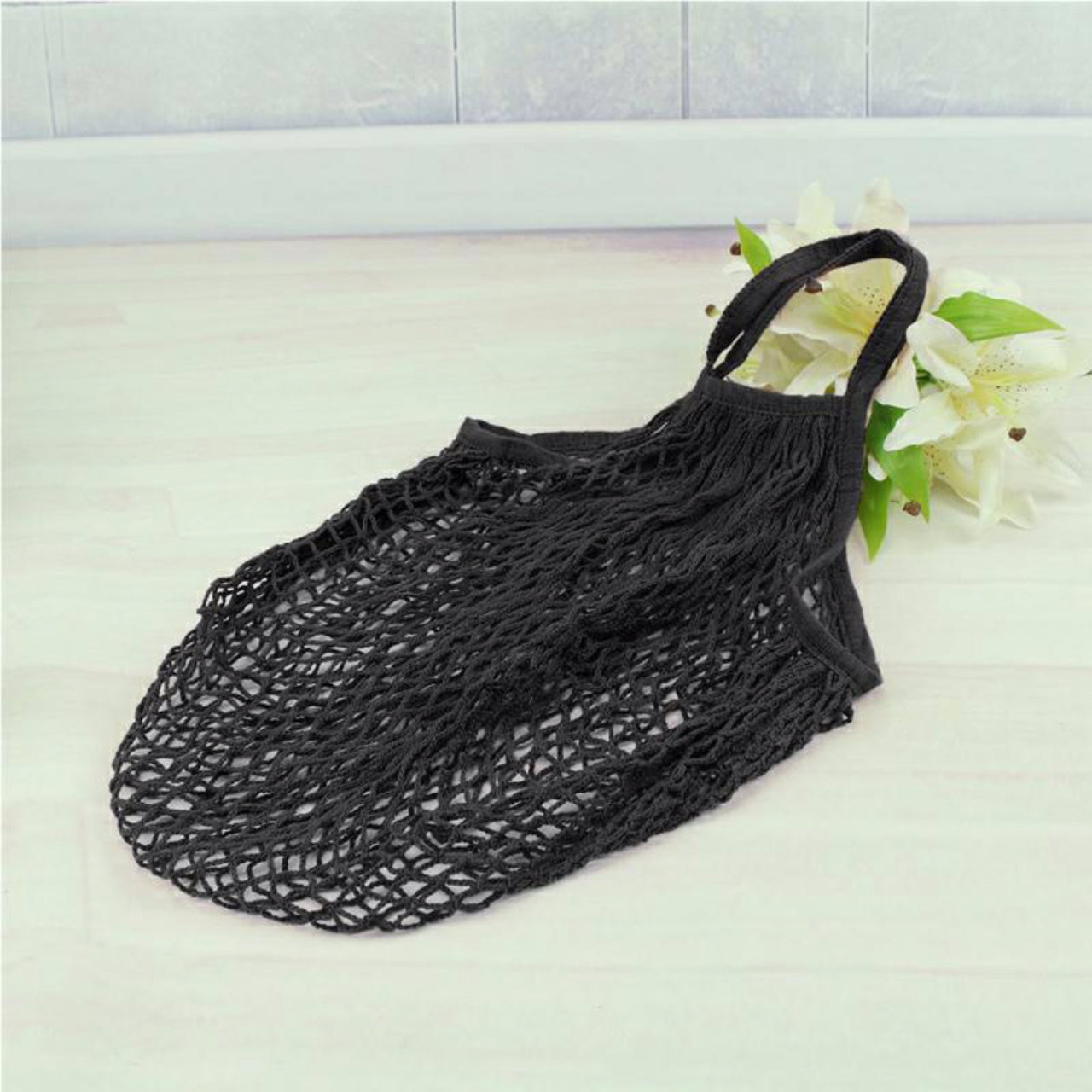 Reusable Cotton Net Shopping Bags Totes