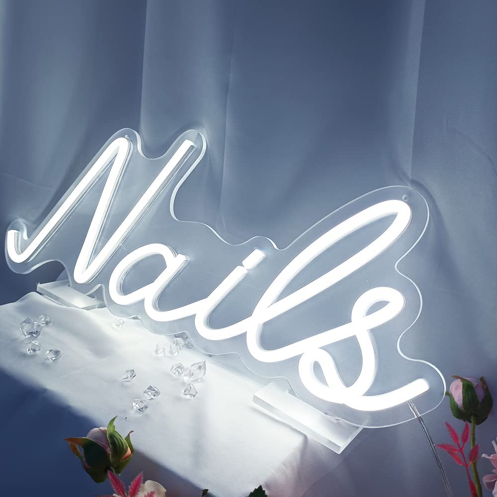 Neon Nails Sign