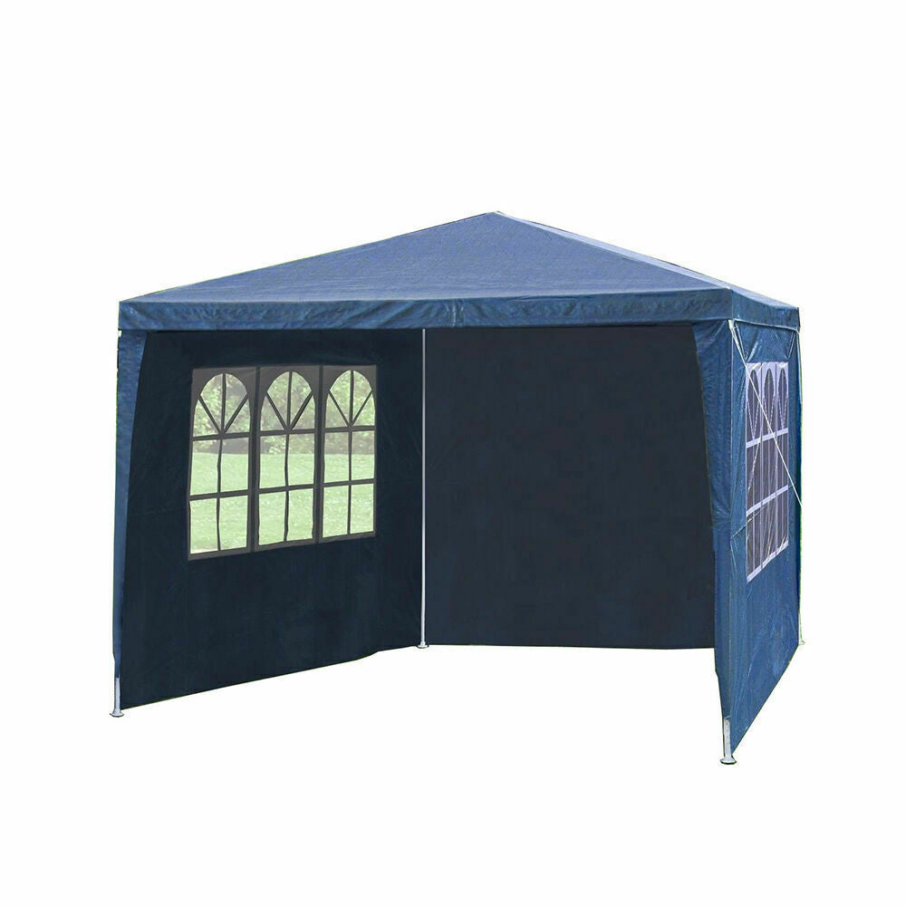 3 x 3M Gazebo With Sides Waterproof Garden Heavy Duty Canopy Marquee Party Tent