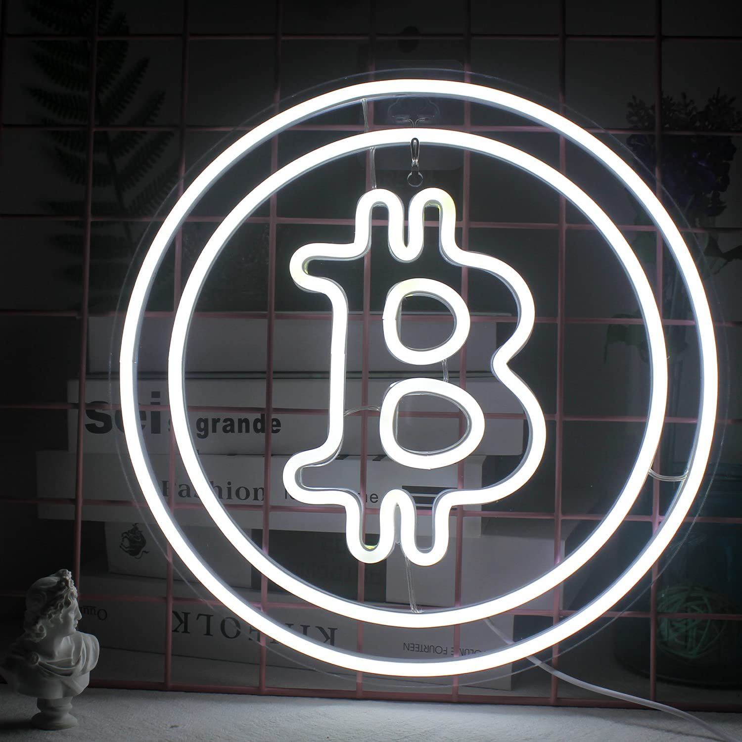 Neon Bitcoin Led Light