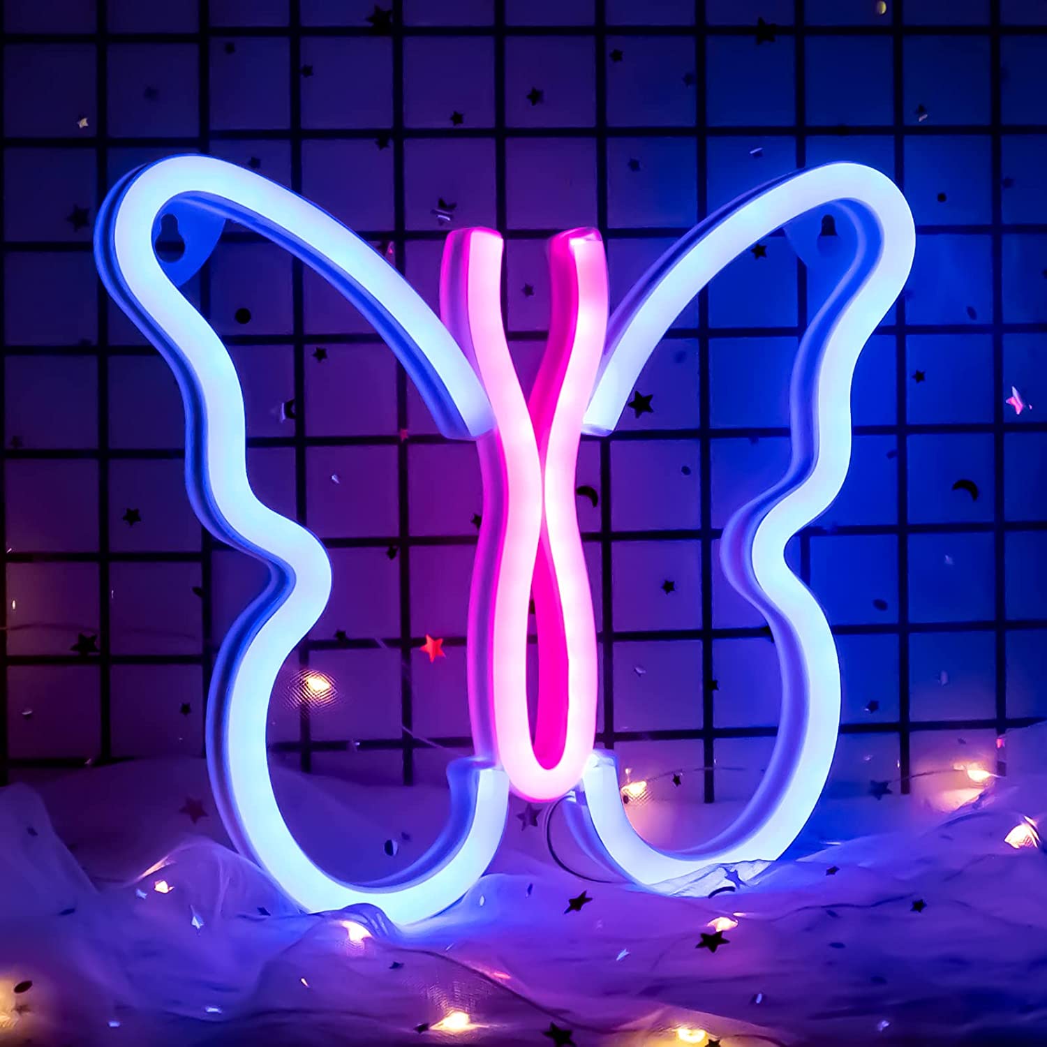 Butterfly Neon Signs Lights for Bedroom Wall Decor