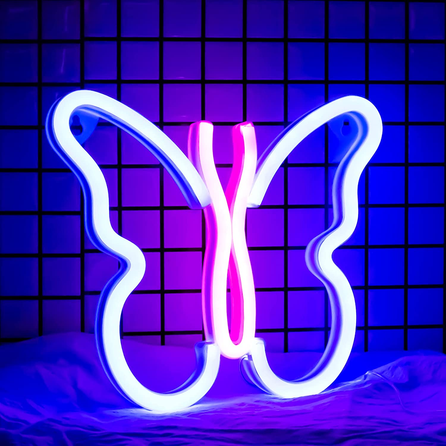 Butterfly Neon Signs Lights for Bedroom Wall Decor